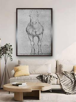 The Art House - Horse Framed Wall Art Painting