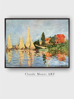The Art House - Regatta Argenteuil Framed Wall Art Painting