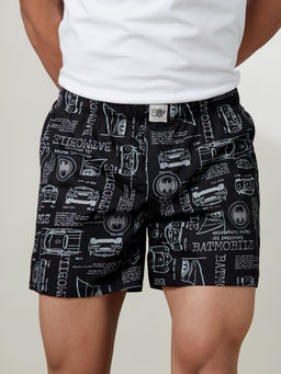The Souled Store - Batman Batmobile Boxers Black
