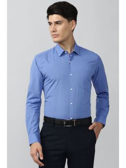 Peter England - Men Blue Slim Fit Formal Shirt