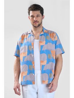 XKIND - Men Printed Casual Shirt