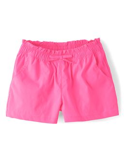Gymboree - Girls Little Essentials Pink Quick Dry Pull On Shorts