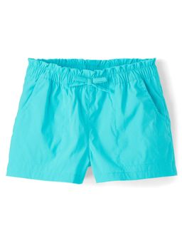 Gymboree - Girls Little Essentials Blue Quick Dry Pull On Shorts