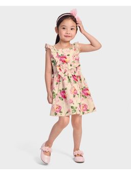 Gymboree - Girls Blushing Blooms Mommy Me Rose Ruffle Dress