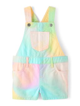 The Children's Place - Girls Rainbow Marble Dungaree