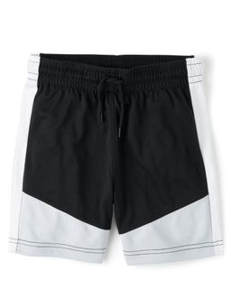 The Children's Place - Boys Colorblock Performance Basketball Shorts