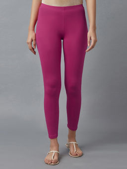 Elleven - Eleven Pink Cotton Lycra Leggings