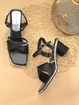 CLOG LONDON - Women Comfortable Black Block Heels