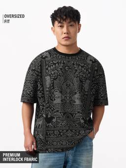 The Souled Store - Official Cartoon Network: Indie Men Oversized T-Shirts