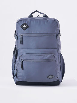 WILDCRAFT - Blue Solid Polyester Backpack