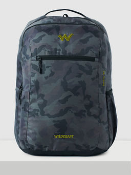 WILDCRAFT - Blue Printed Polyester Backpack