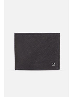 Allen Solly - Black Solid Leather Wallet