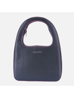 MONADAA - Black Solid Polyester Handheld Bag