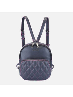 MONADAA - Black Textured Polyester Backpack