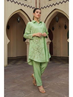 Autumnlane - Holly Fern Embroidery Co-Ord (Set of 2)