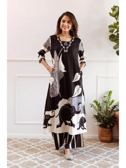 Autumnlane - Jagdeep Jet Printed Kurta with Pant (Set of 2)