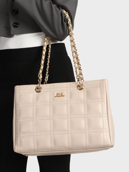 MINI WESST - Hazel Handbag - Beige