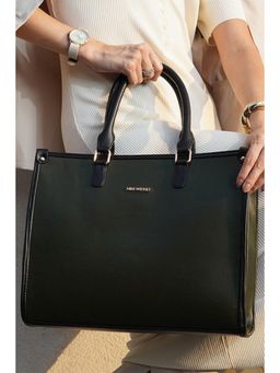 MINI WESST - Hannah Classic Tote Bag With Detachable Strap - Green