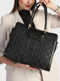 MINI WESST - Veronica Mw Tote Bag With Detachable Strap - Black