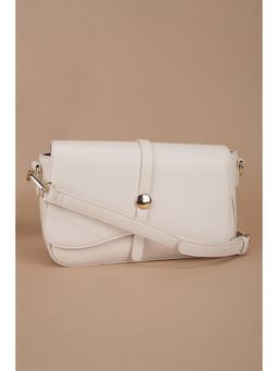 Van Heusen - Women Beige Solid Casual Sling Bag