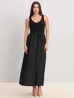 VERO MODA - Black Polyester Casual Dress