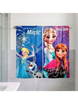 Athom Living - Disney Frozen Sisters Themed Kids Bath Towel Fun & Vibrant Design (Pack Of 2) (M)