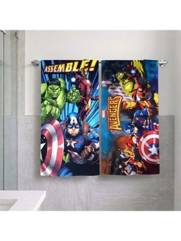 Athom Living - Marvels Avengers Themed Bath Towel Kids (Pack Of 2) (M)