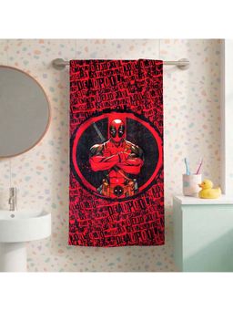 Athom Living - Marvel Deadpool Kids Bath Towel