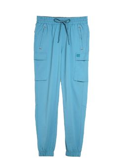 Tego - Blue Solid Regular Fit Joggers