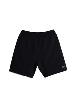 Tego - Black Solid Regular Fit Shorts