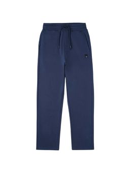 Tego - Navy Blue Solid Regular Fit Trackpant
