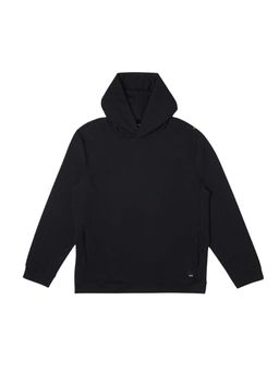 Tego - Black Solid Regular Fit Hoodie