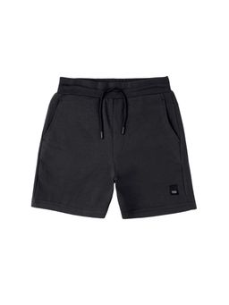 Tego - Black Solid Regular Fit Shorts