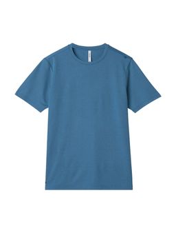 Tego - Blue Solid Regular Fit T-shirt