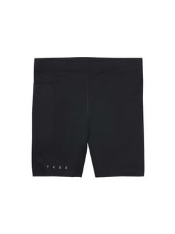 Tego - Black Solid Regular Fit Shorts