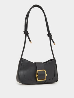 Styli - Women Buckle Lock Flap Shoulder Bag