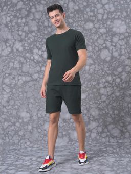 Campus Sutra - Men Tye-dye Stylish Casual Co-ords (short With T-shirt) (Set of 2)