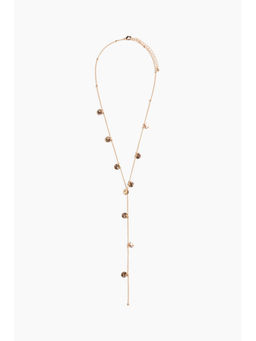 H&M - Women Gold Y-Shaped Charm Necklace