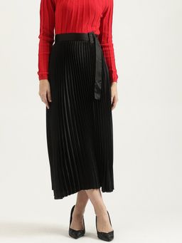 United Colors of Benetton - Black Solid Skirt