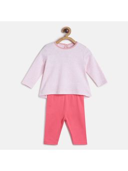 MINI KLUB - Baby Girls Multi Top & Knit Bottom (Set of 2)