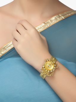 Adwitiya - Women 24 Ct Gold Plated Cuff