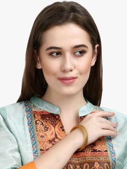 Adwitiya - Gold Plated Bangles Beautiful Handcrafted Bangle