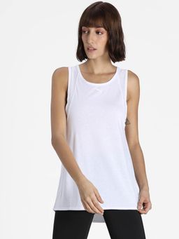 Puma - Mesh Womens White Training Tank Top