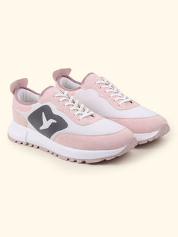 Yoho - Pink Low Top Sneakers for Women