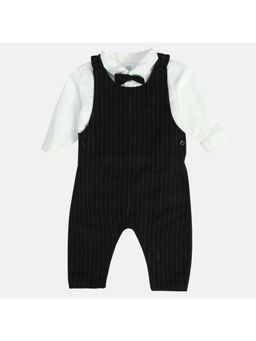 MINI KLUB - Boys Stripes Printed Formal Set - Multi-Color (Set of 3)