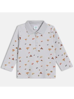 MINI KLUB - Boys Embroidered Polo T-shirts - White