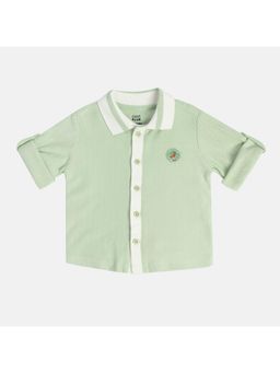 MINI KLUB - Boys Solid Shirts - Olive