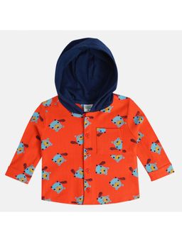 MINI KLUB - Boys Printed Shirts - Orange