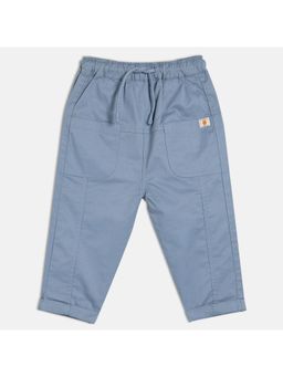 MINI KLUB - Boys Solid Trousers - Blue