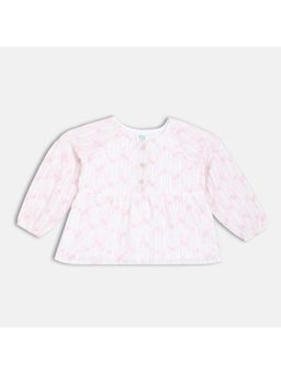 MINI KLUB - Girls Floral Printed Tops - Pink